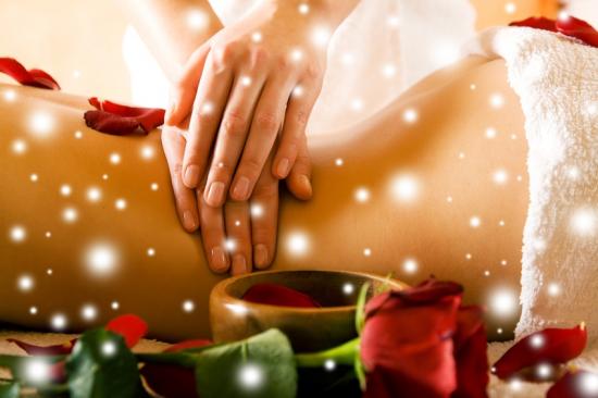 Massage neige noel
